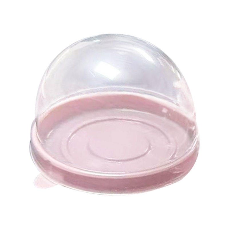 使い捨て円形コンパートメントカップケーキホルダーボックス