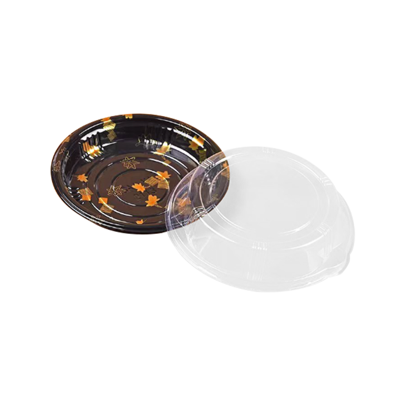 分解可能な円形寿司箱