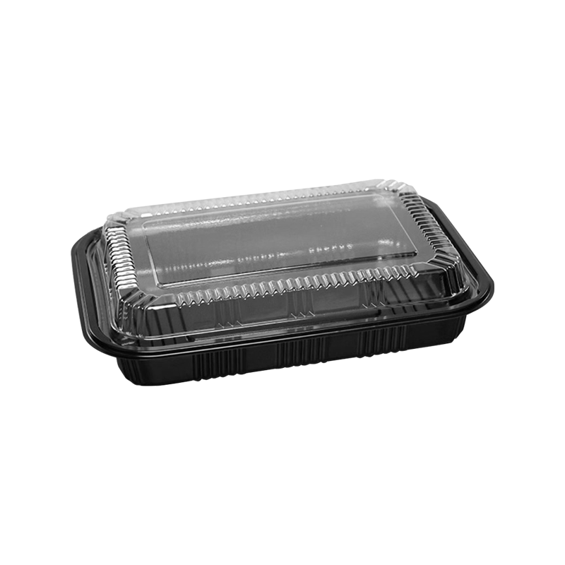 電子レンジに適したオーバーフロー防止カバー付き包装箱