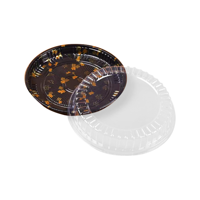 透明カバー付き使い捨て寿司トレー