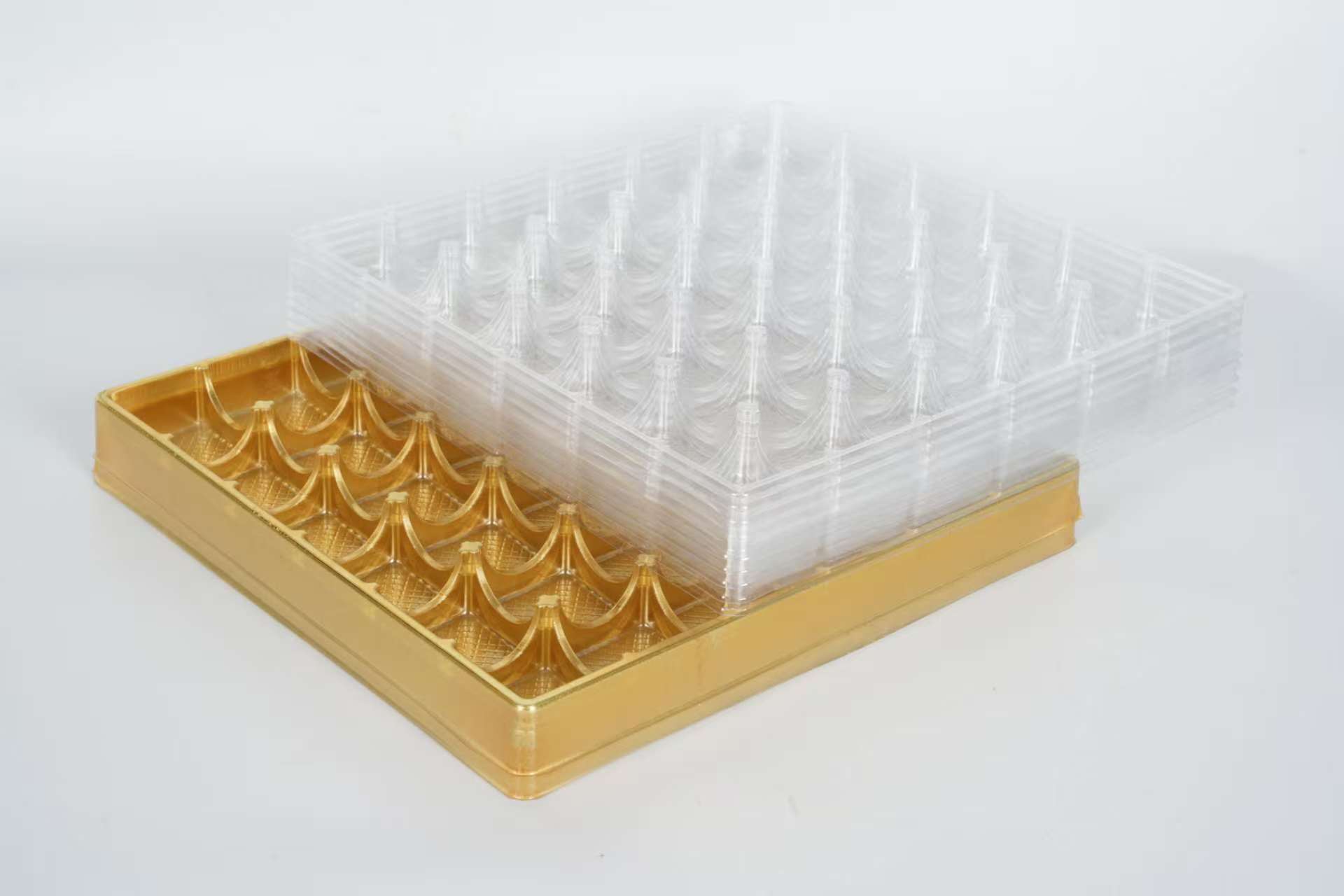 使い捨てプラスチックPP素材の寿司食品トレイボックス 